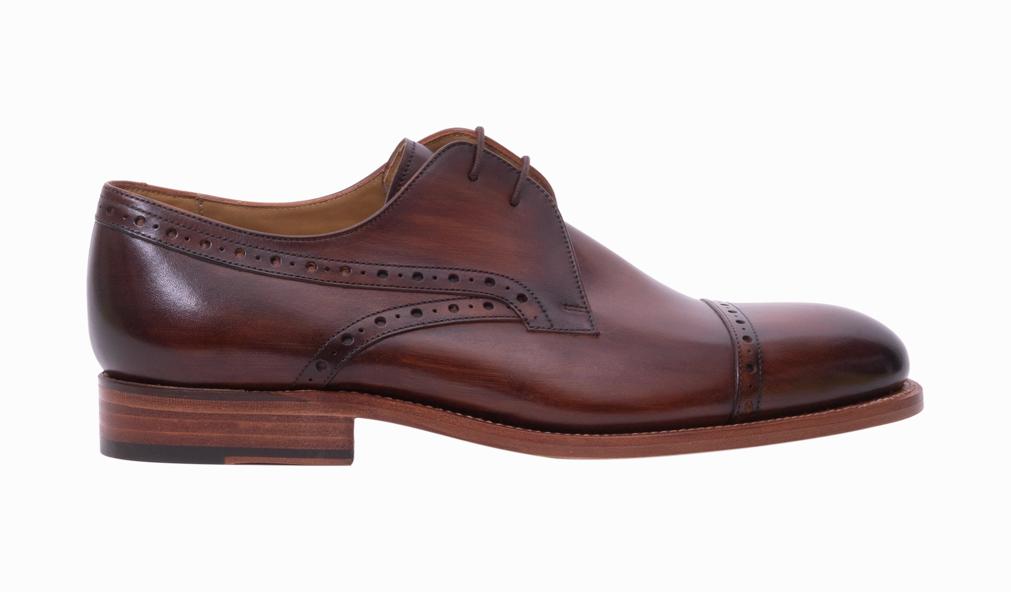 Wye - Hand Brushed Brown Natural Tread