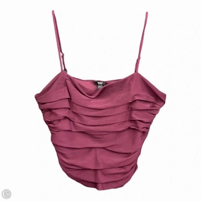 Top Sleeveless By Express In Maroon, Size: Xl Hidden Pocket