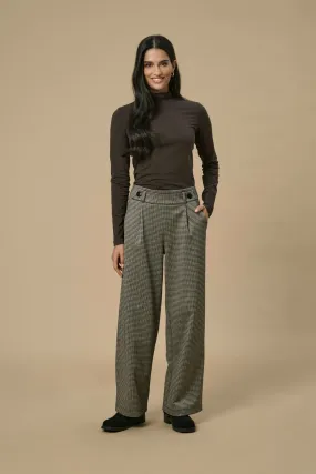 Loose Design Geggo Brown Check Trousers