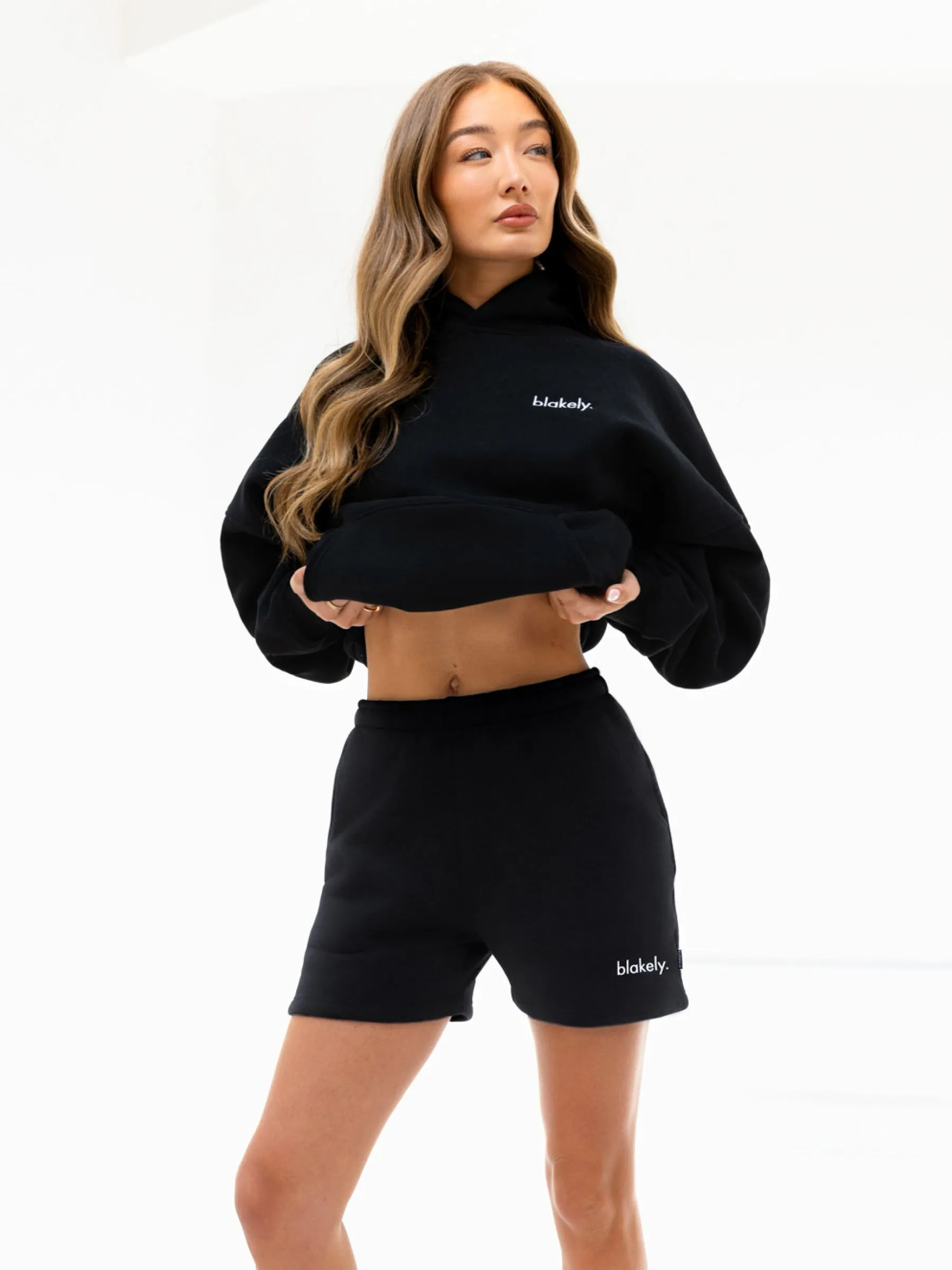Workwear Light Stretch Sami Jogger Shorts - Black