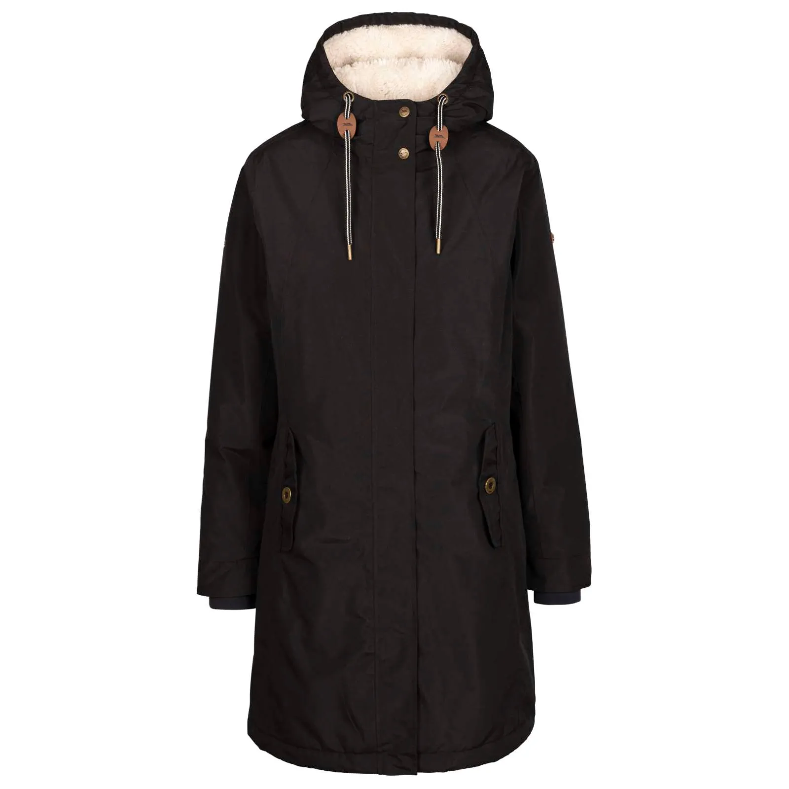 Classic Cut Tailored Cut Style Trespass Womens Reminder TP50 Waterpoof Parka Jacket
