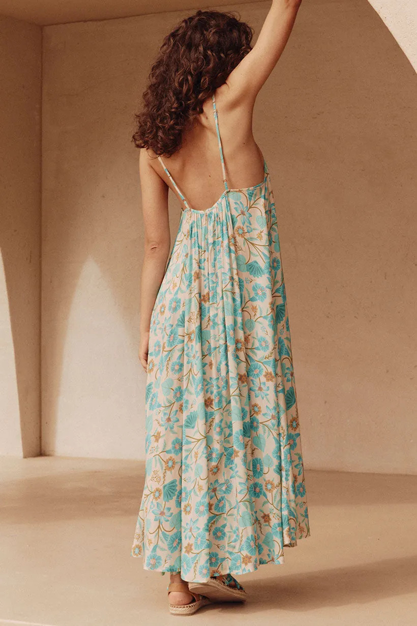 Winter Proof Goldie Strappy Maxi Dress