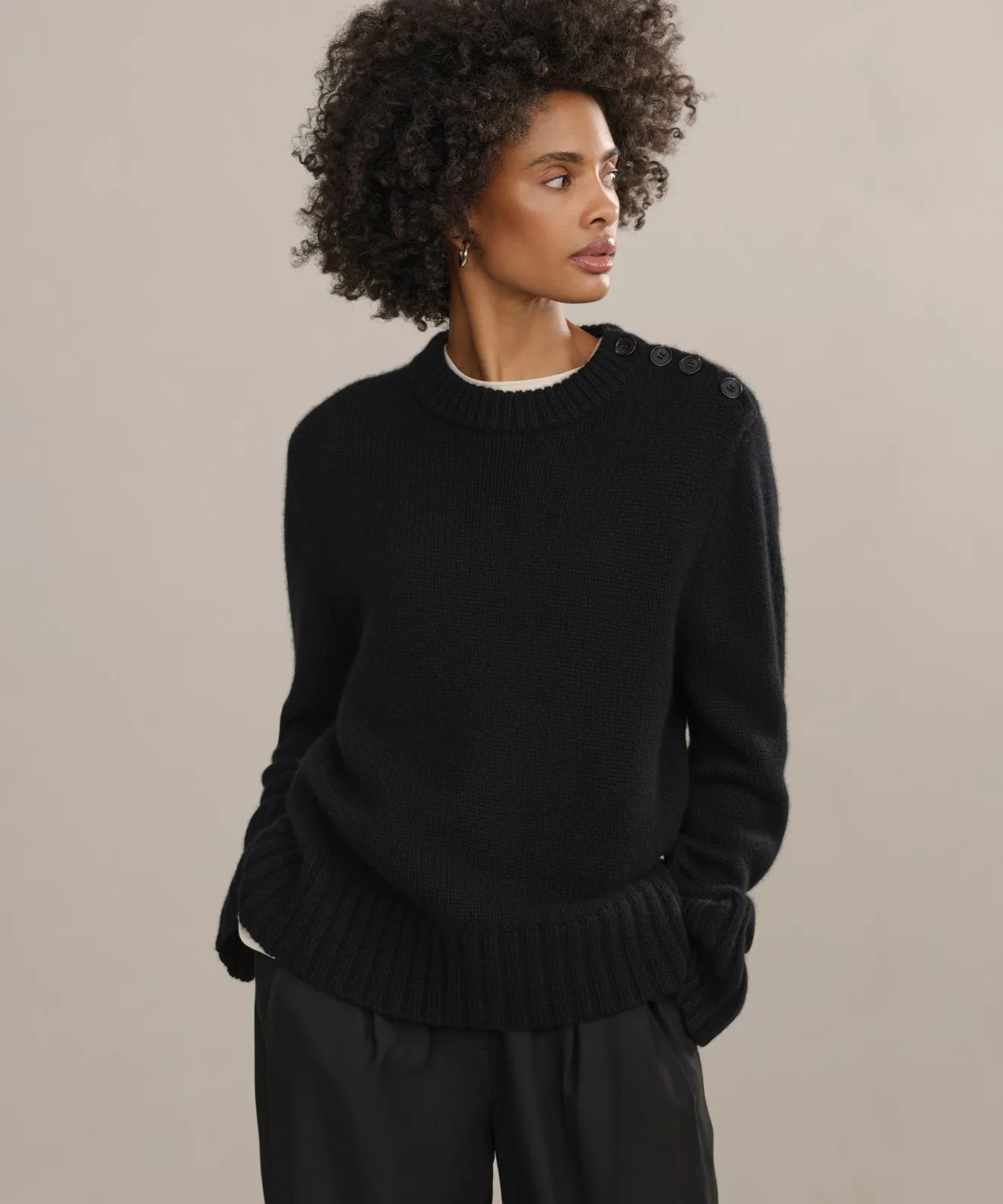 Grace Crewneck Recycled Fiber