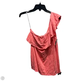 Top Short Sleeve Designer By Lilly Pulitzer In Orange, Size: L Everyday apparel
