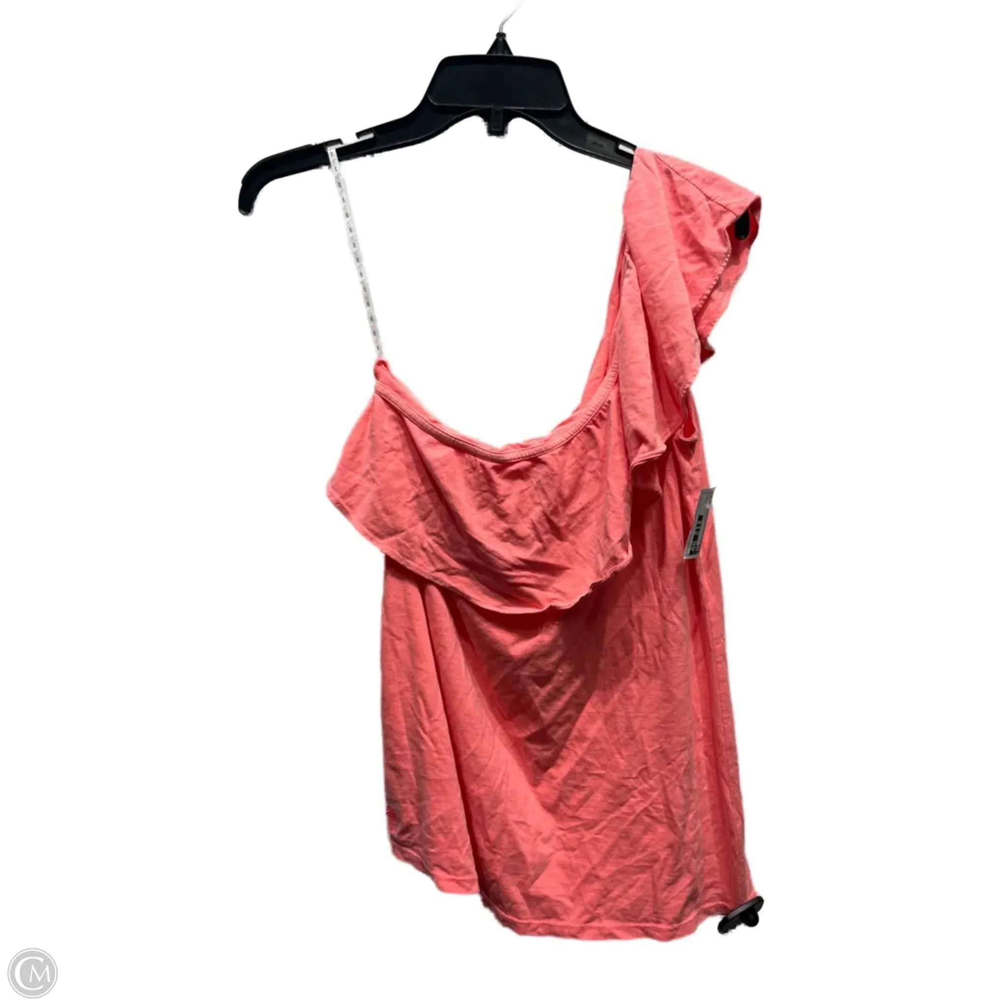 Top Short Sleeve Designer By Lilly Pulitzer In Orange, Size: L Everyday apparel