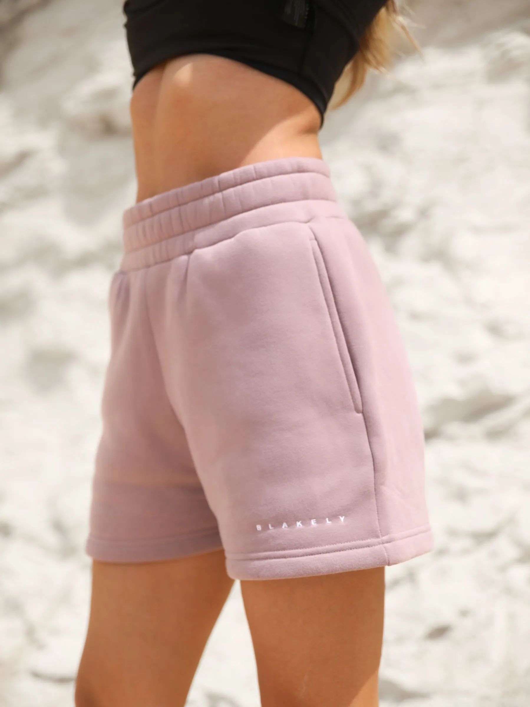 Isabel Jogger Shorts - Dusty Pink Outdoor Performance