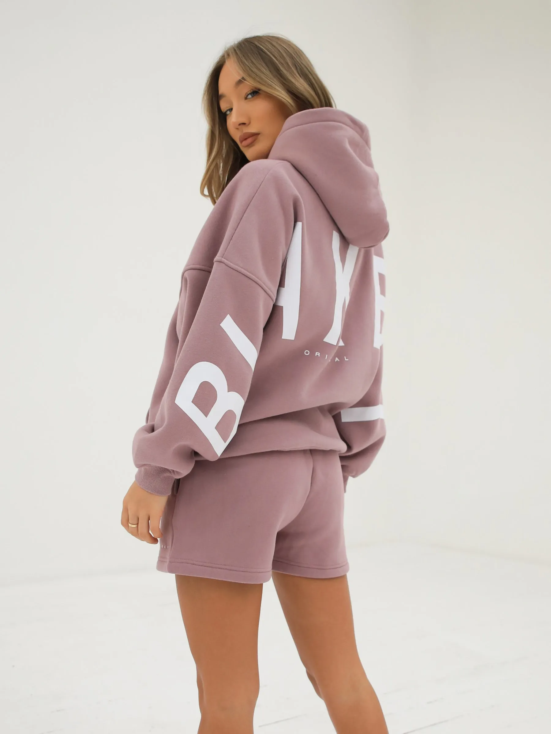 Isabel Jogger Shorts - Dusty Pink All Purpose Utility Fit