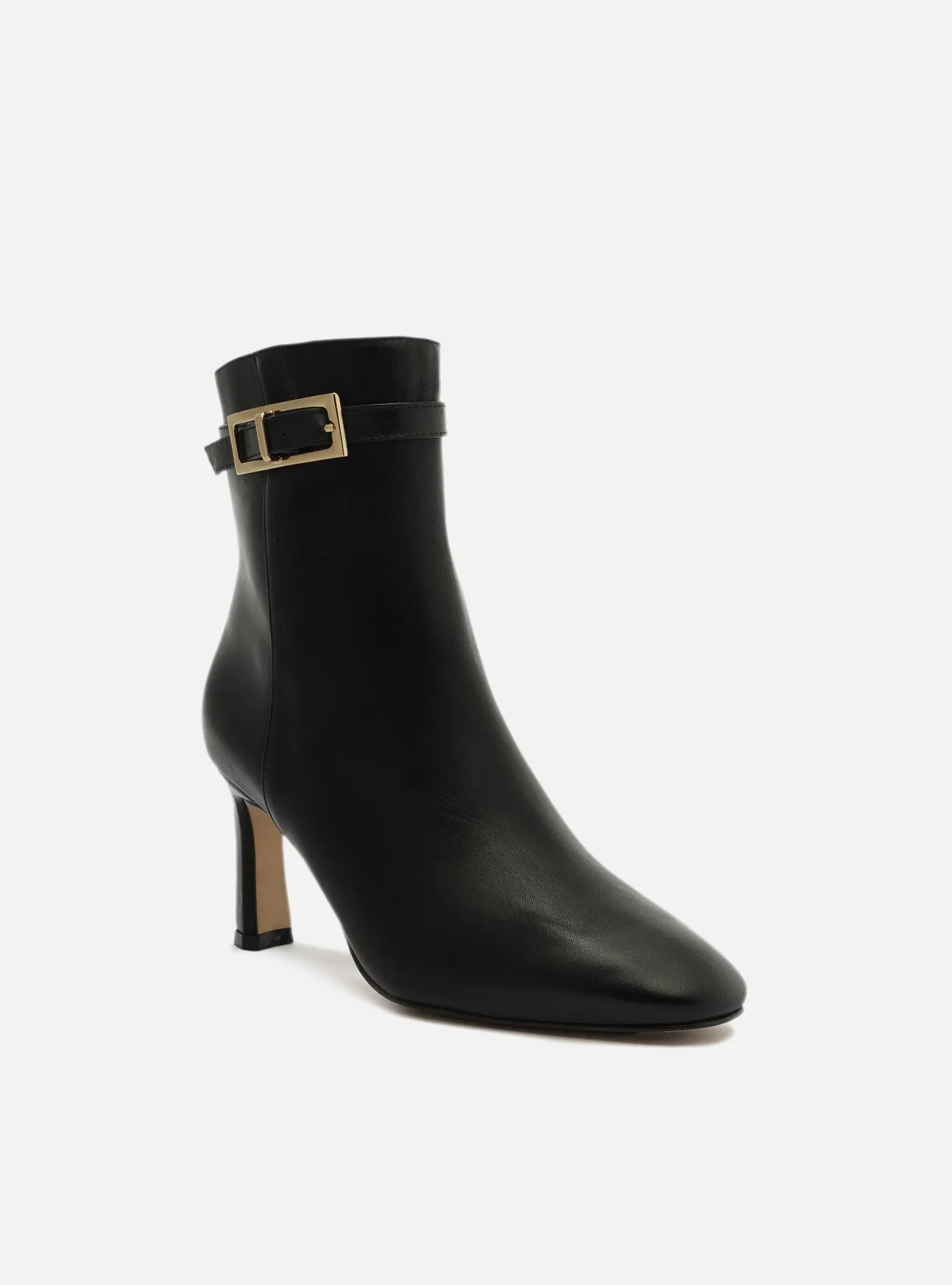 Non Marking Sole Josie Leather Stiletto Boot