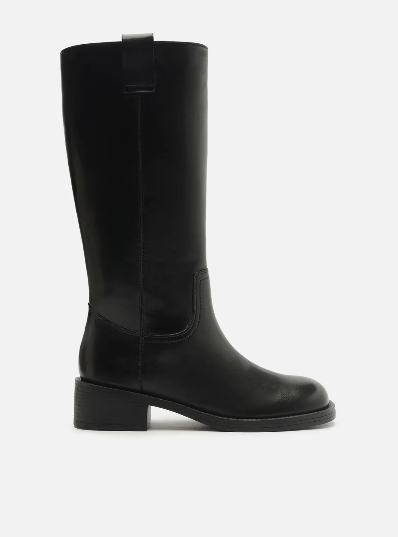 Hadley Low Block Leather Boot PU Quick Drying Urban Commute