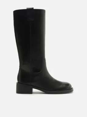 Everyday Protection Hadley Low Block Leather Boot
