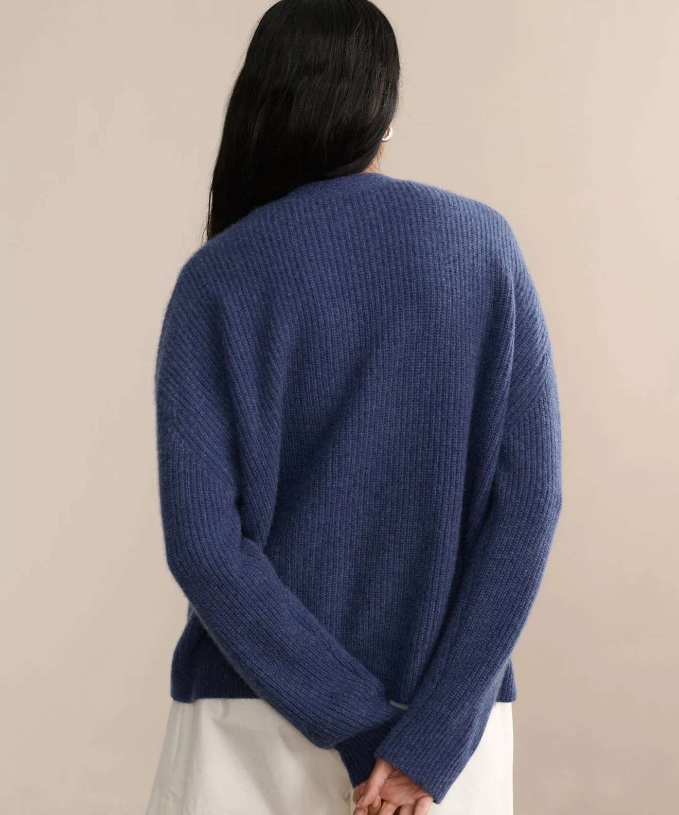quick dry Chilly Days Cropped Cashmere Cocoon Cardigan