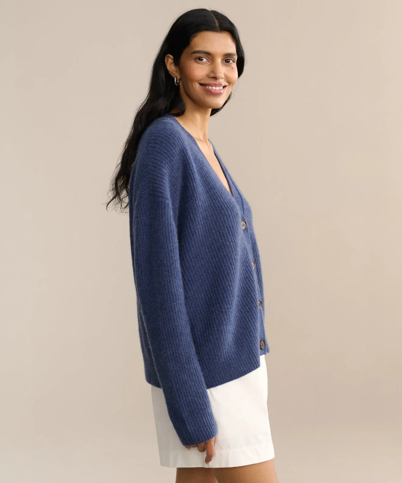 Cropped Cashmere Cocoon Cardigan Cozy Hug Cozy Warmth