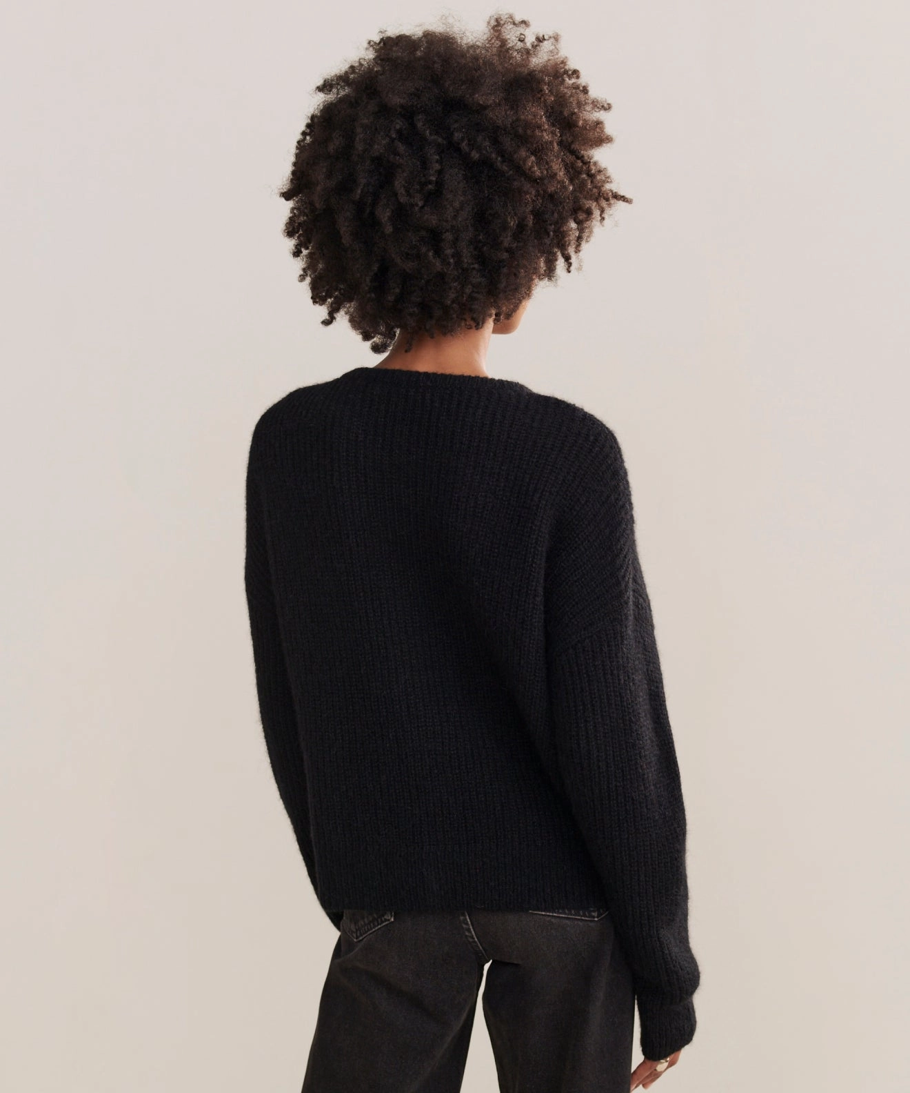 Hayes Crewneck Cardigan Casual Comfort