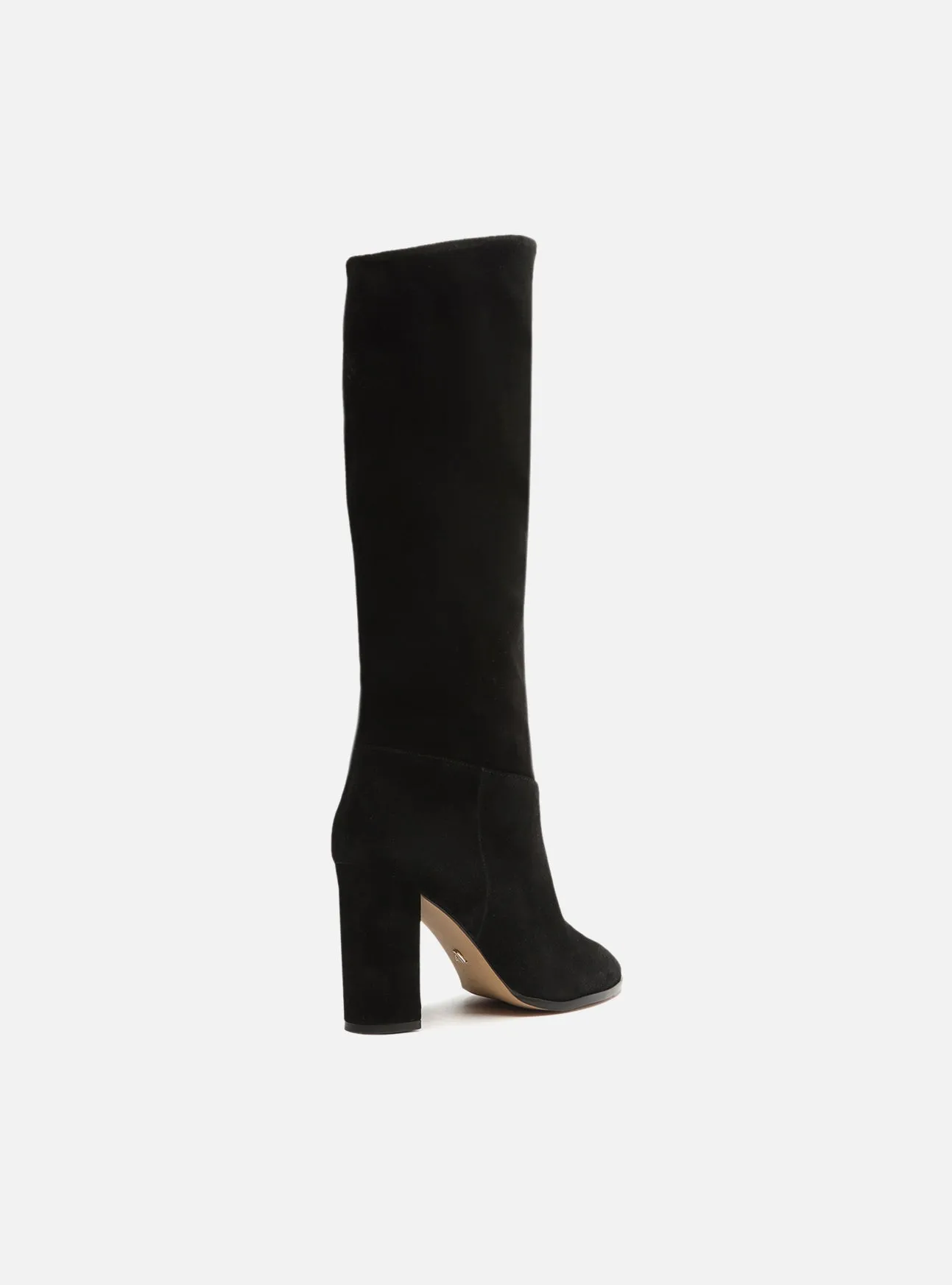 Comfortable toe box Amara Leather Block Boot