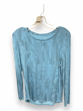 Top Long Sleeve By Apt 9 In Blue, Size: Xs Soft Pullover