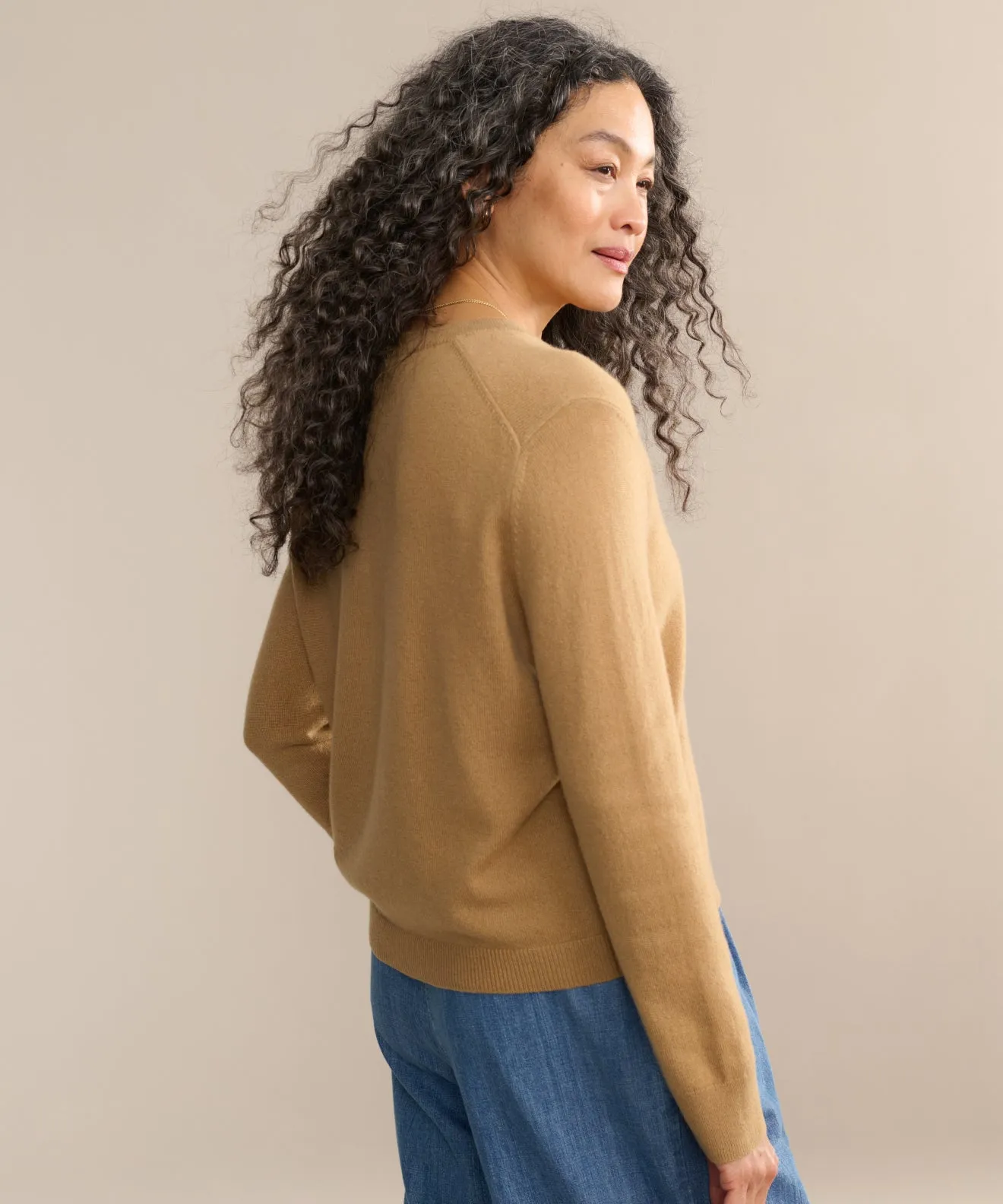 Loose Weave Flynn Cashmere Sweater
