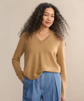 Warm Touch Sophisticated Knit Flynn Cashmere Sweater