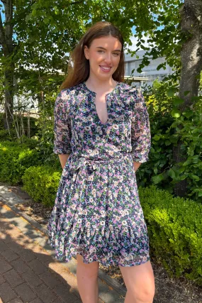 Luxe style Falia Short Navy Dress