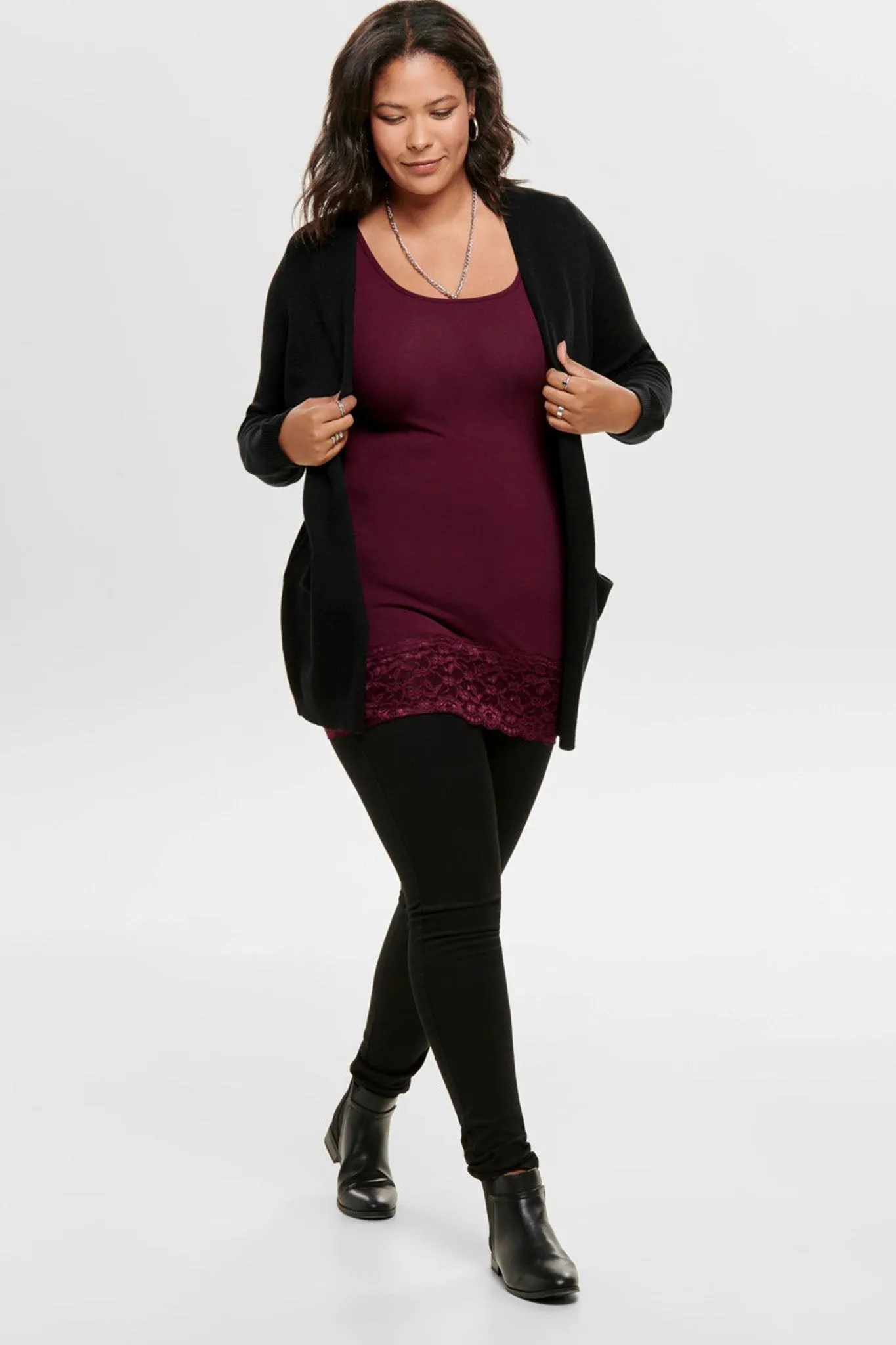 Multi Pocket Design Smooth Texture Carti Curve Basic Leggings