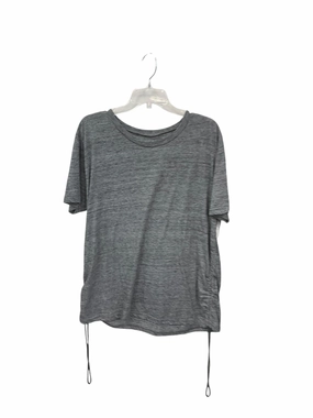 Versatile Shirt Noise Reduced Zipper Top 2pc 3/4 Sleeve By Clothes Mentor In Grey, Size: 3x