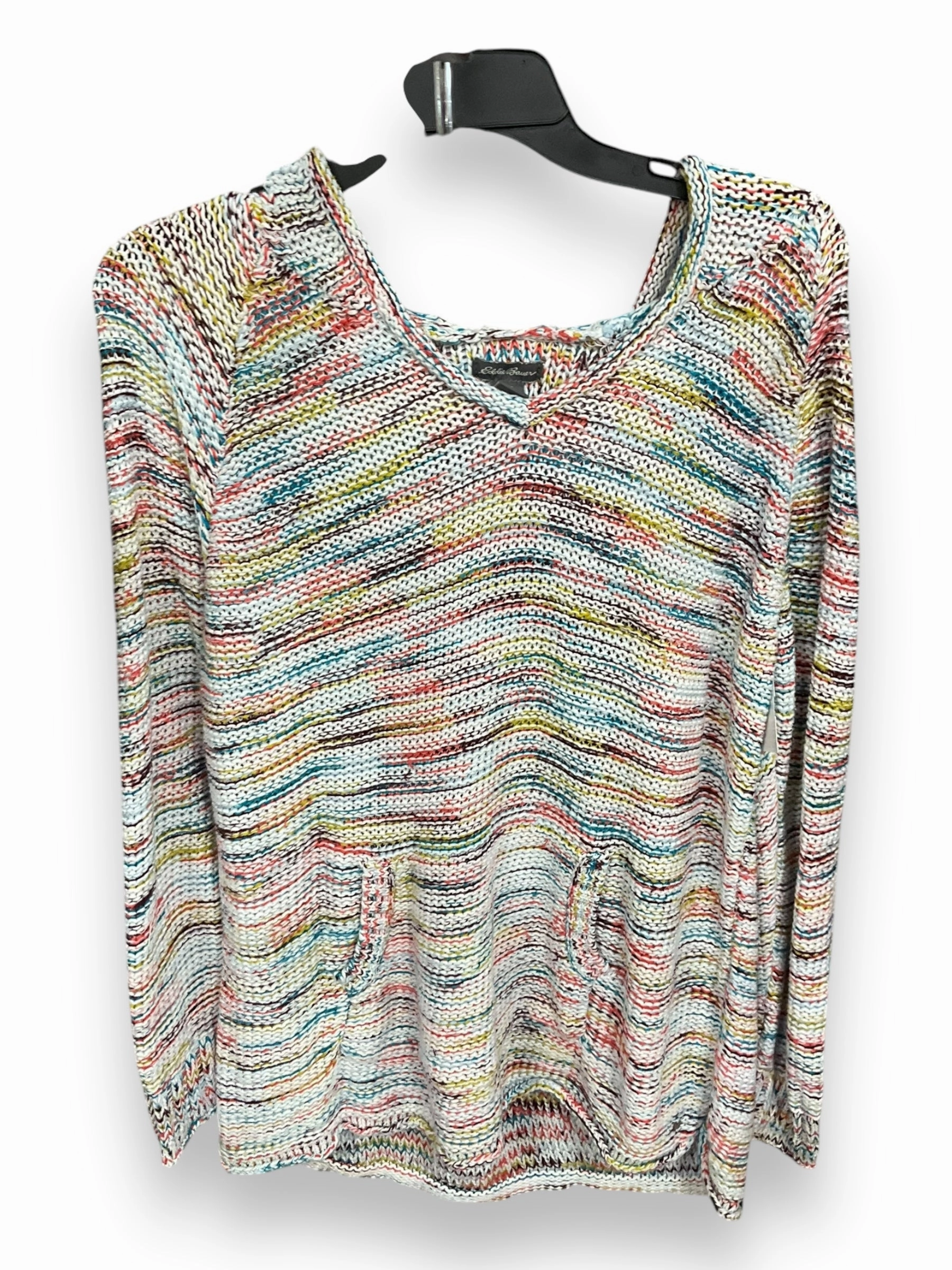 Sweater By Eddie Bauer In Multi-colored, Size: Xl Quick Dry Fabric