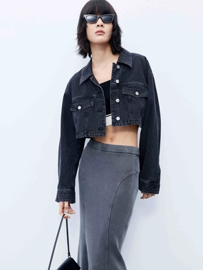 Back Sequin Embroidered Jacket Air Permeable Cloth