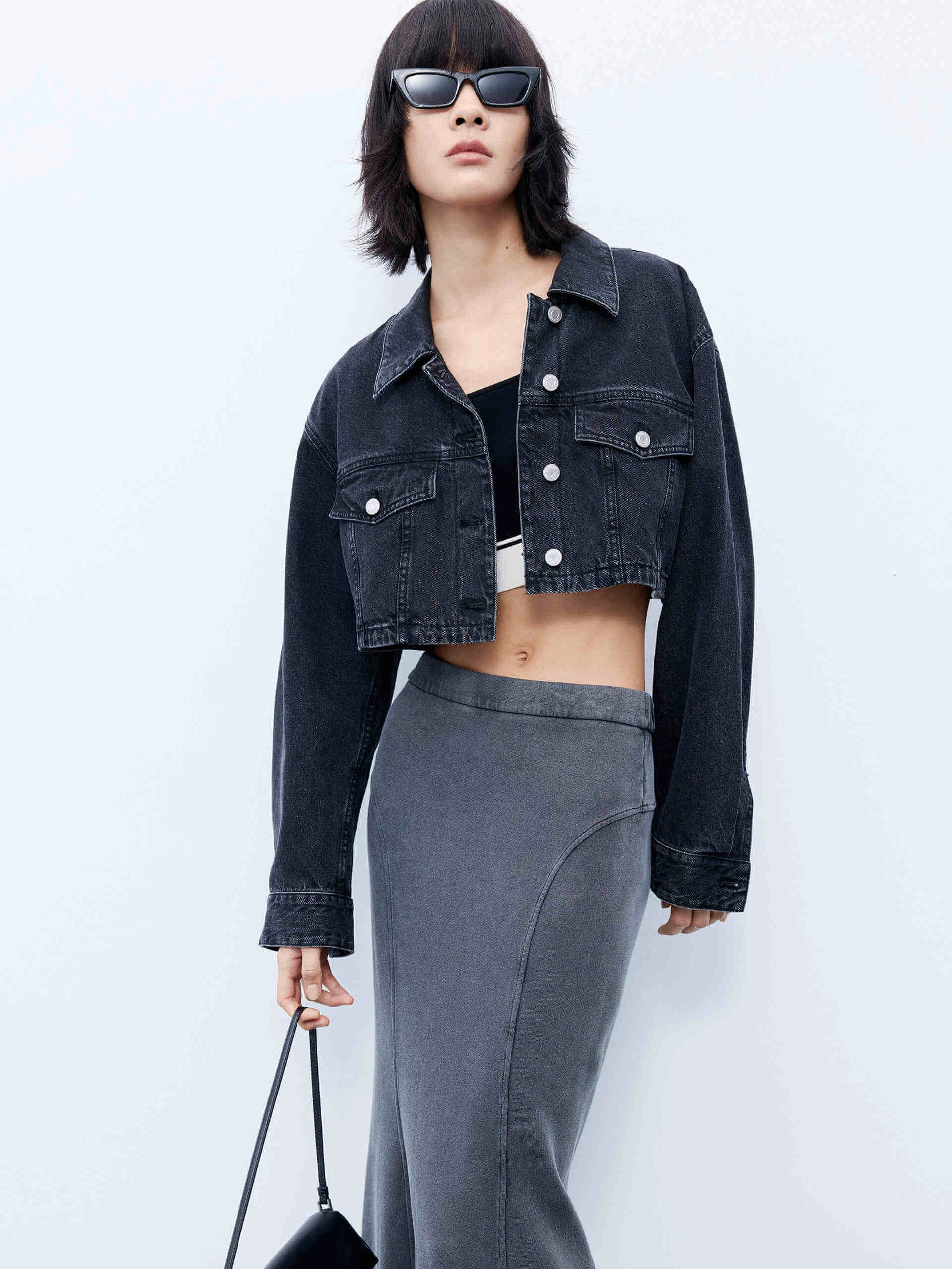 Back Sequin Embroidered Jacket Air Permeable Cloth