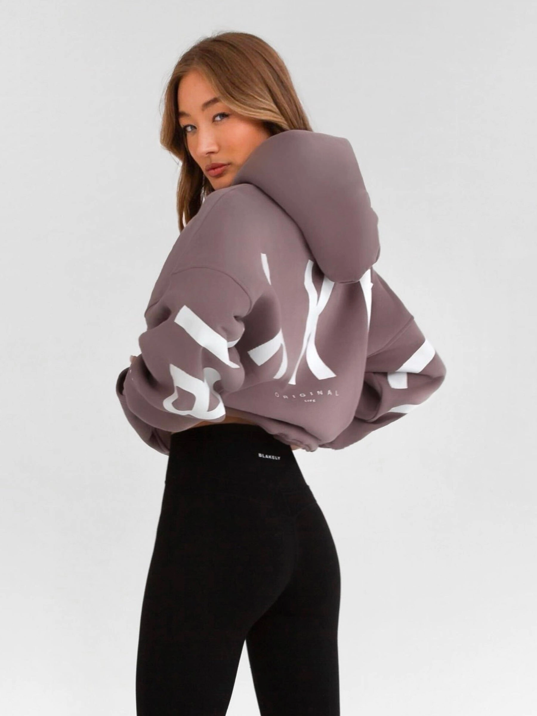 Flexible Design Sustainable Choice Isabel Oversized Hoodie - Pink Taupe