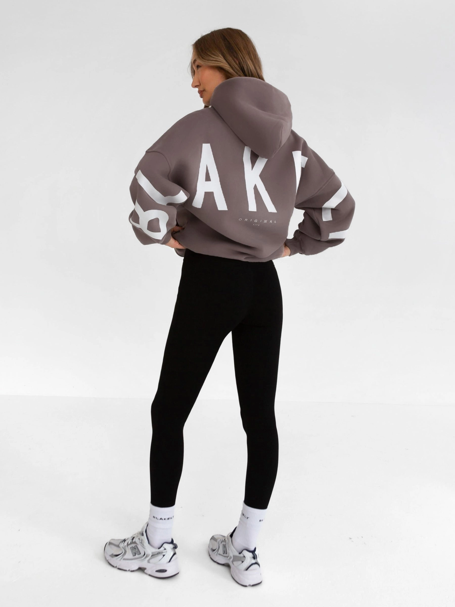 Urban Night Isabel Oversized Hoodie - Pink Taupe
