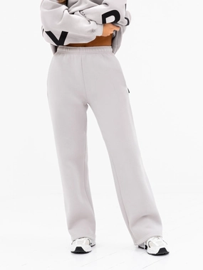 Flexibility Fit All Season Isabel Wide Leg Sweatpants - Stone