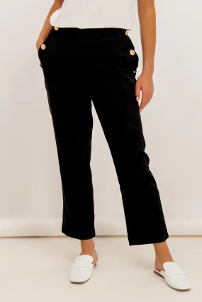 Performance Gear Ivona Black Button Trousers