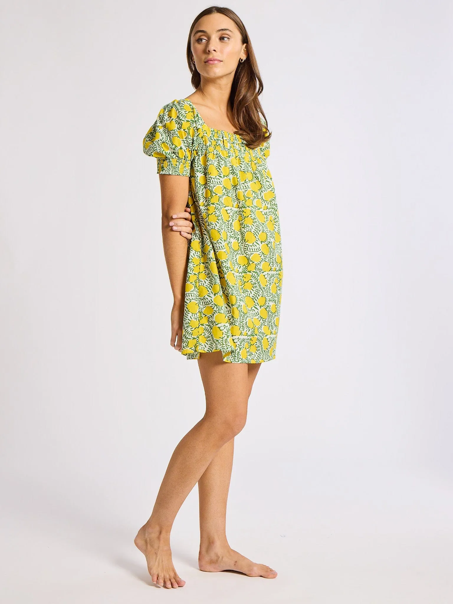 Daily Confidence Jane Dress in Lemons