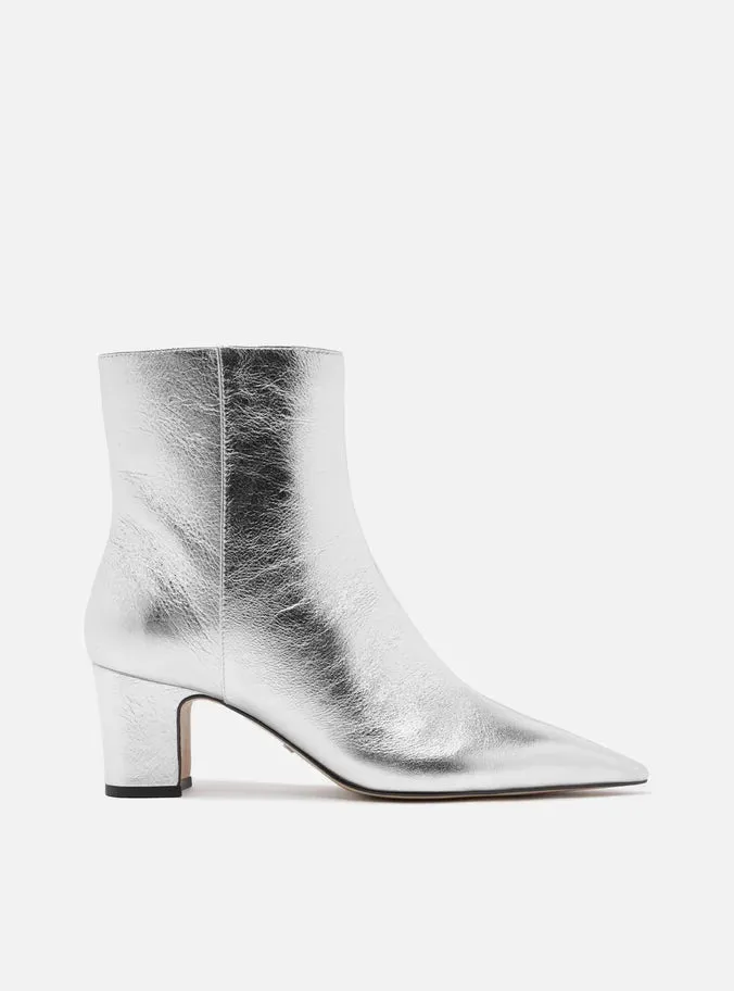 Jemma Leather Block Boot Off Duty Breathable Weekend Wanderer