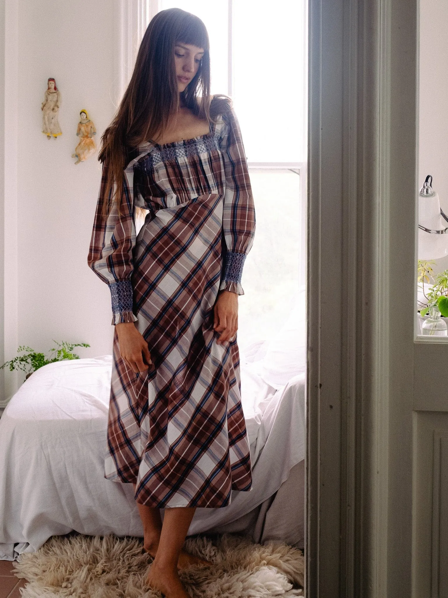 Joan Dress in Highland Plaid Grab Quick