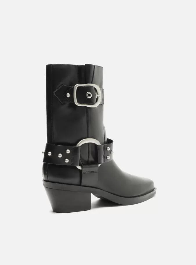 Quick Drying All Day Worker Kaia Leather  Block Boot