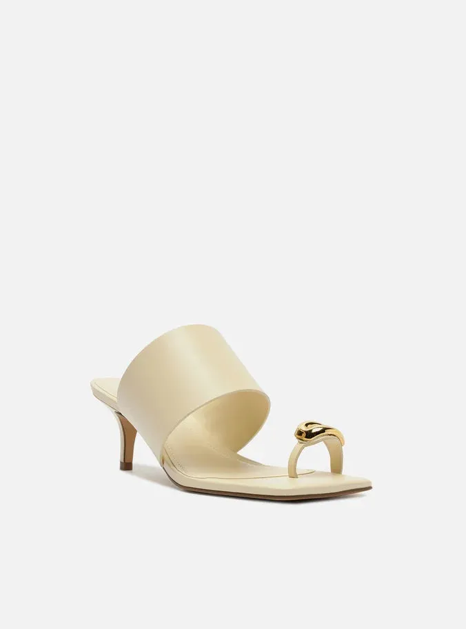 Comfortable Travel Shoes Sandal Insole Kendall Leather Stiletto Sandal