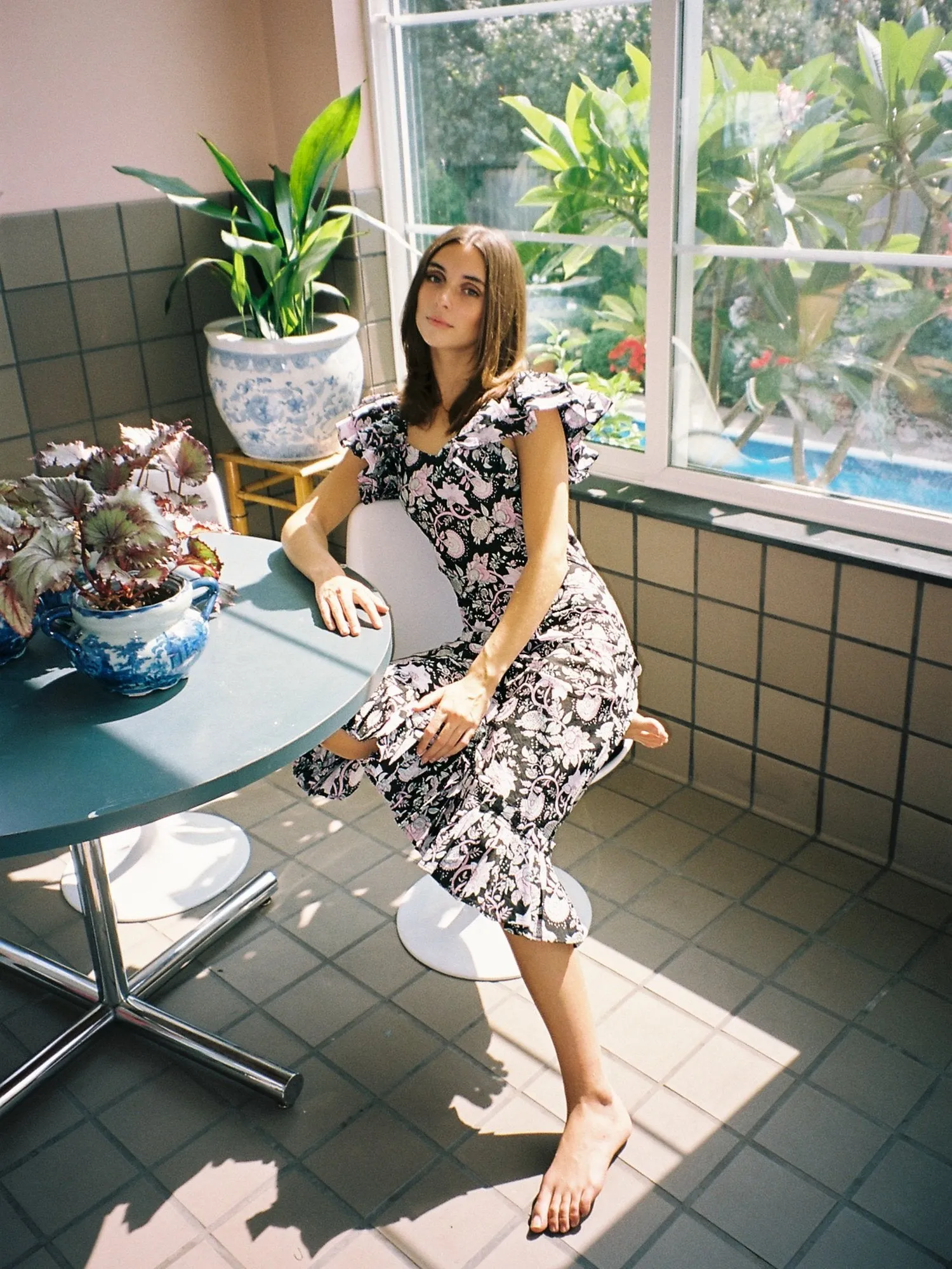 All-Day Wear Klara Dress in Tropical Night