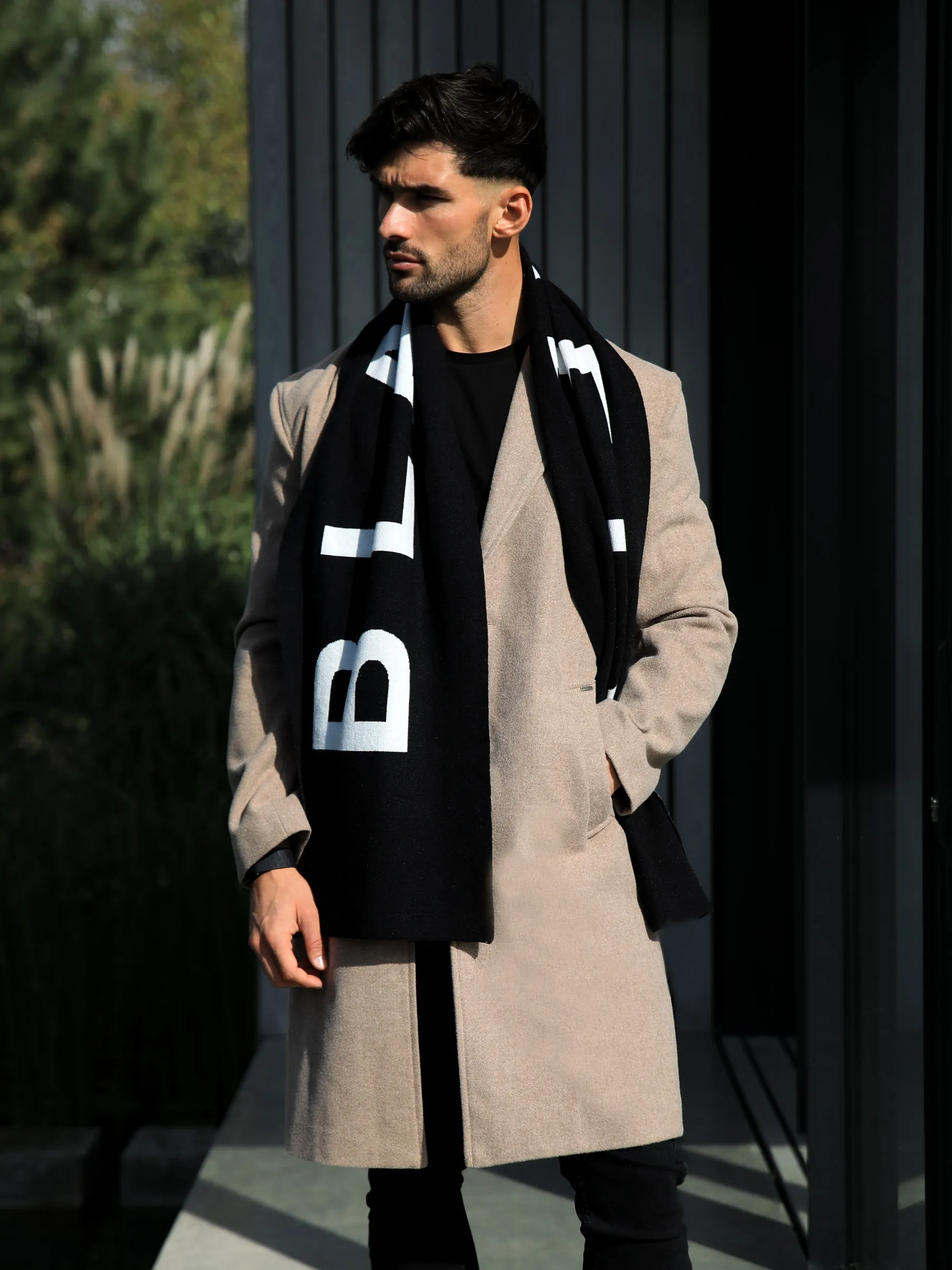 Knightsbridge Tailored Coat - Brown Windbreaker Style One Color