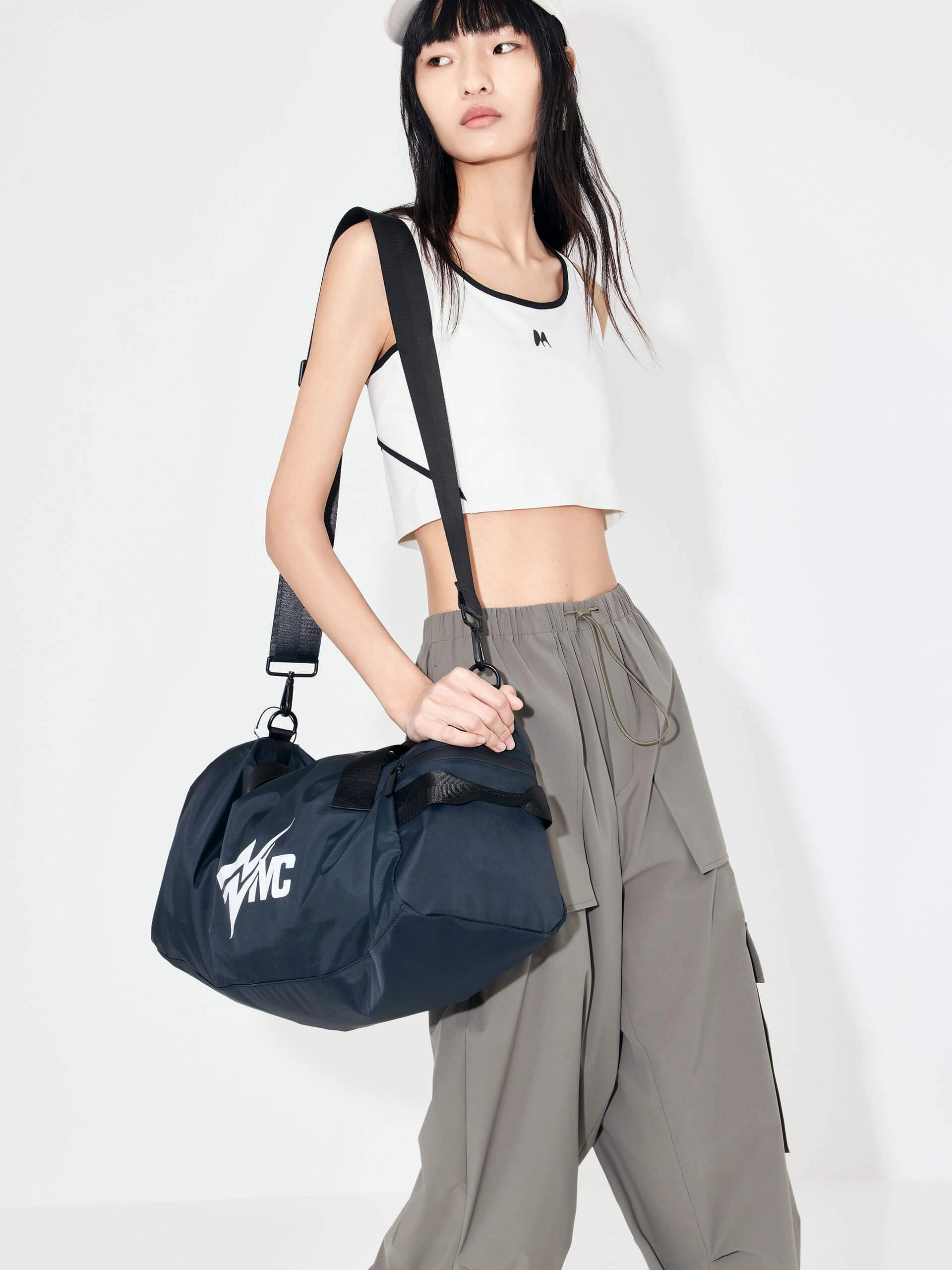 Quick Release Fabric Deconstructed Bra Tank Top