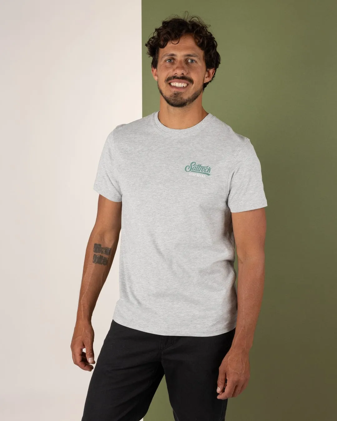 Pitcher - Mens Short Sleeve T-Shirt - Grey cyber monday