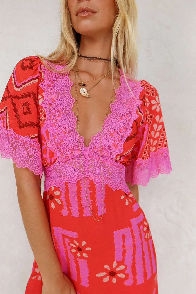 Libertine Lace Mini Dress Smart Vibe