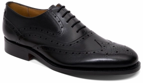 Social Look Bold Oxfords Liffey - Black Calf