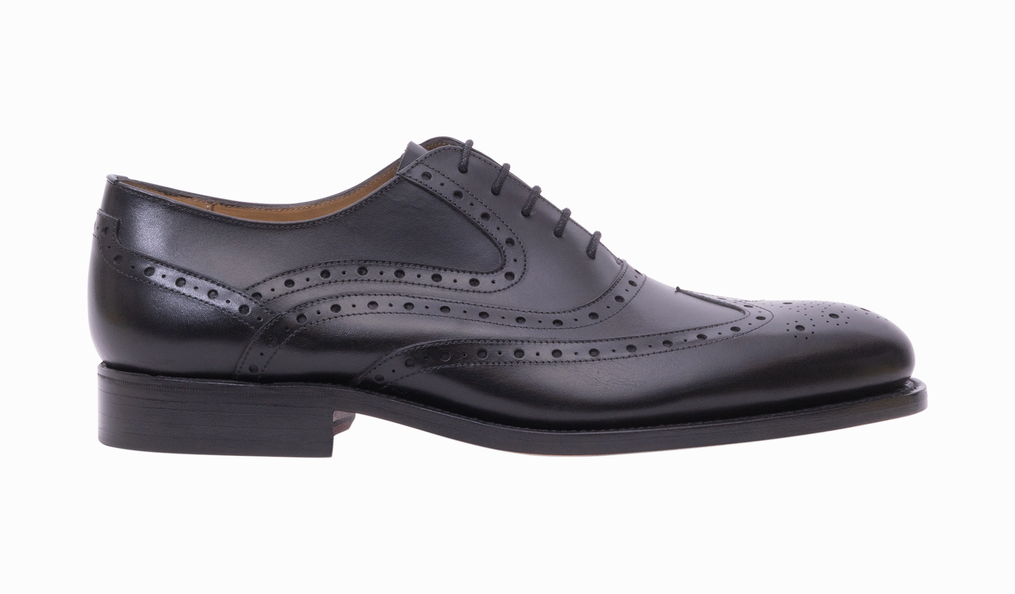 Understated Mood Party Oxfords Liffey - Black Calf