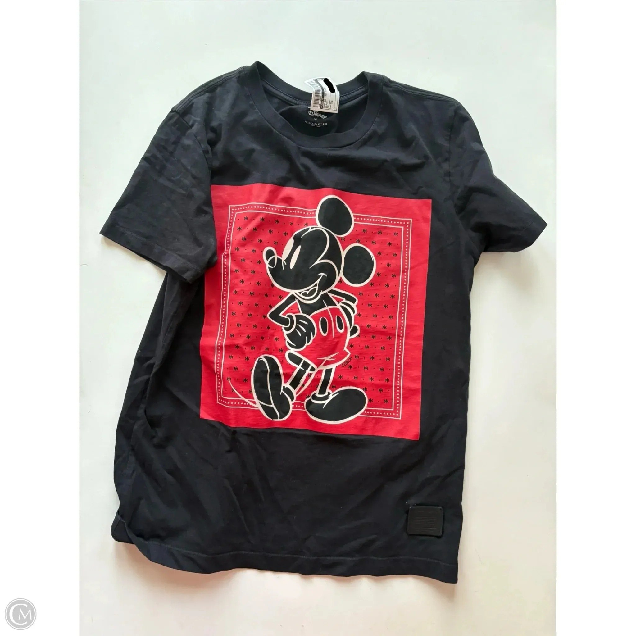 Top Short Sleeve Designer By Coach In Black, Size: Xs Breathable Comfort Wear Soft Touch Fit