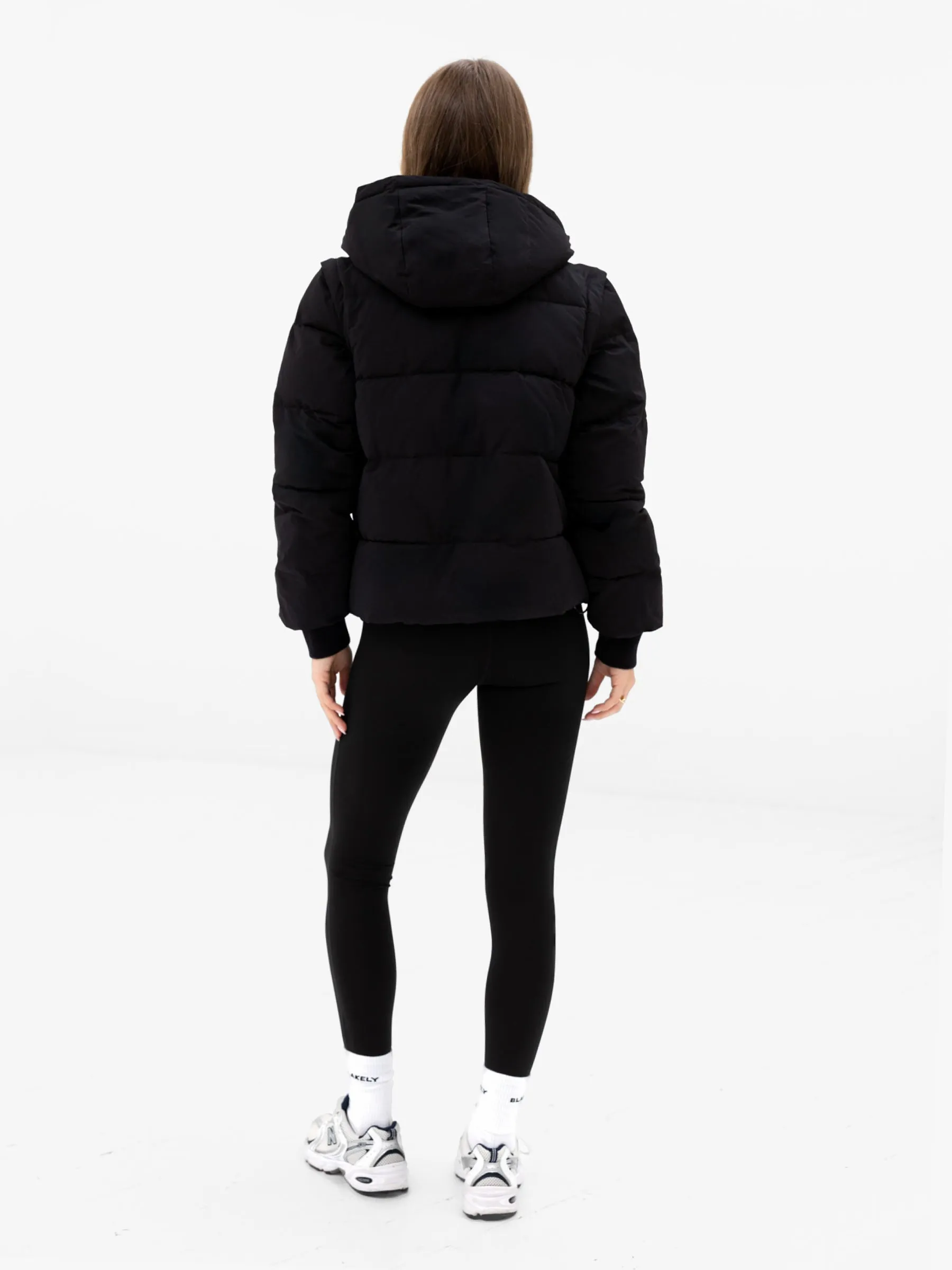 Multiway Puffer Coat 2 - Black MultiPocketLayout