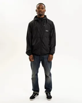 AdjustableHood FadeResistant Print Newcastle United Men's Lightweight Black Hooded Jacket