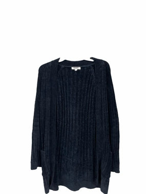 Sweater Cardigan By Bb Dakota In Navy, Size: Xs Brushed Interior