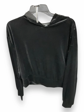 Relaxed Tee MultiPanelBreathability Top Long Sleeve By Express In Black, Size: L