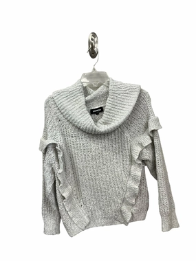 Sweater By Express In Grey, Size: S SeamFree Knitting