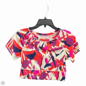 Reflective Safety Accents Biodegradable Fiber Athletic Top Short Sleeve By Clothes Mentor In Multi-colored, Size: M